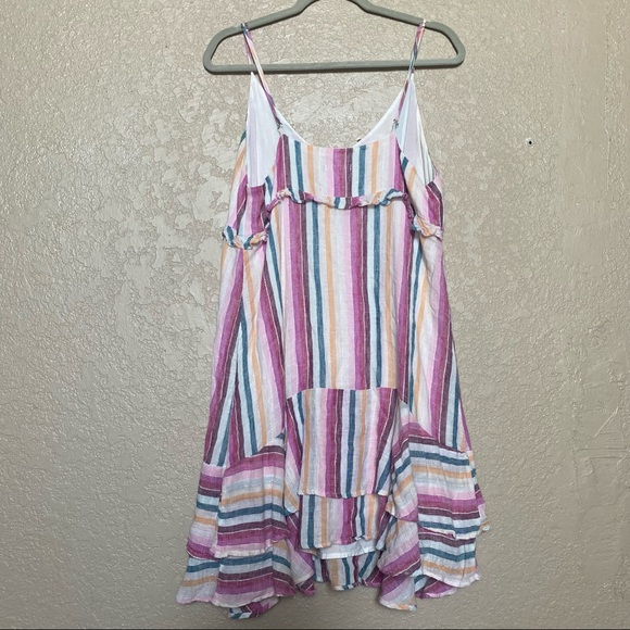Rails Martins Avila Striped Linen Blend Mini Dress - Picture 5 of 6